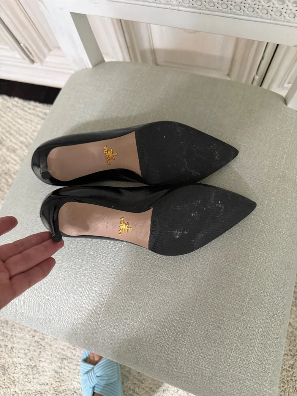 Prada sleek pumps